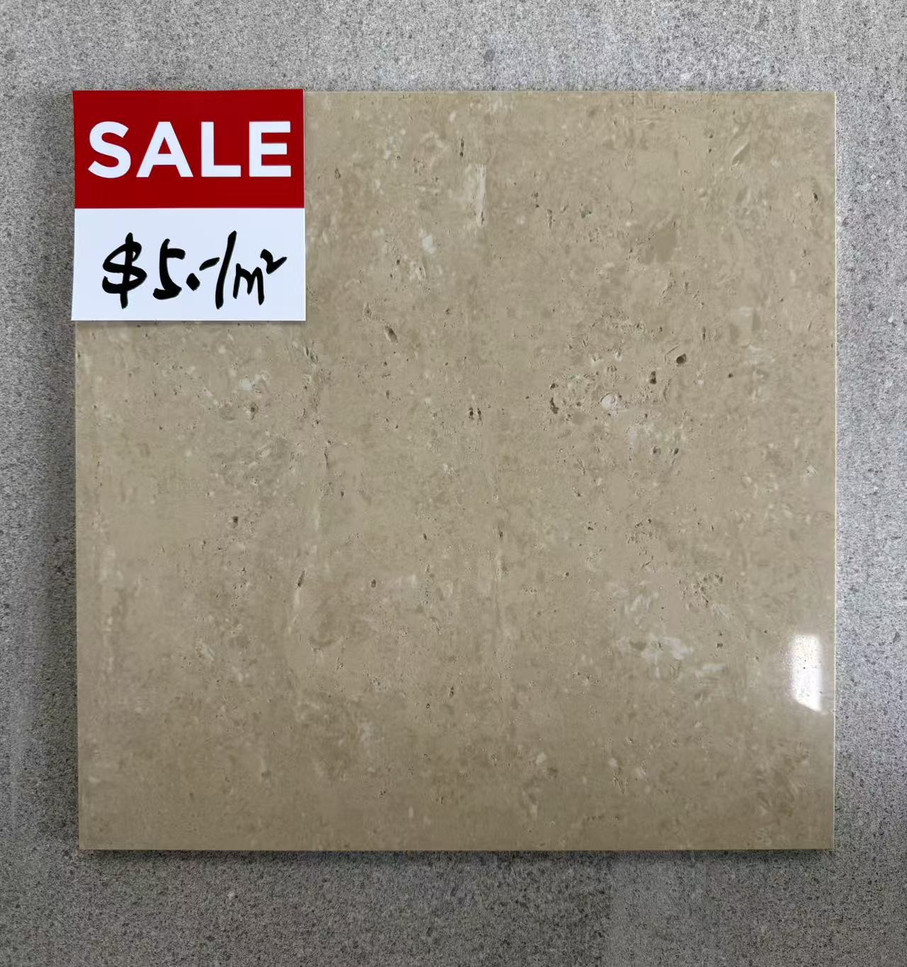 HDM Dk Travertine Polished 30X30