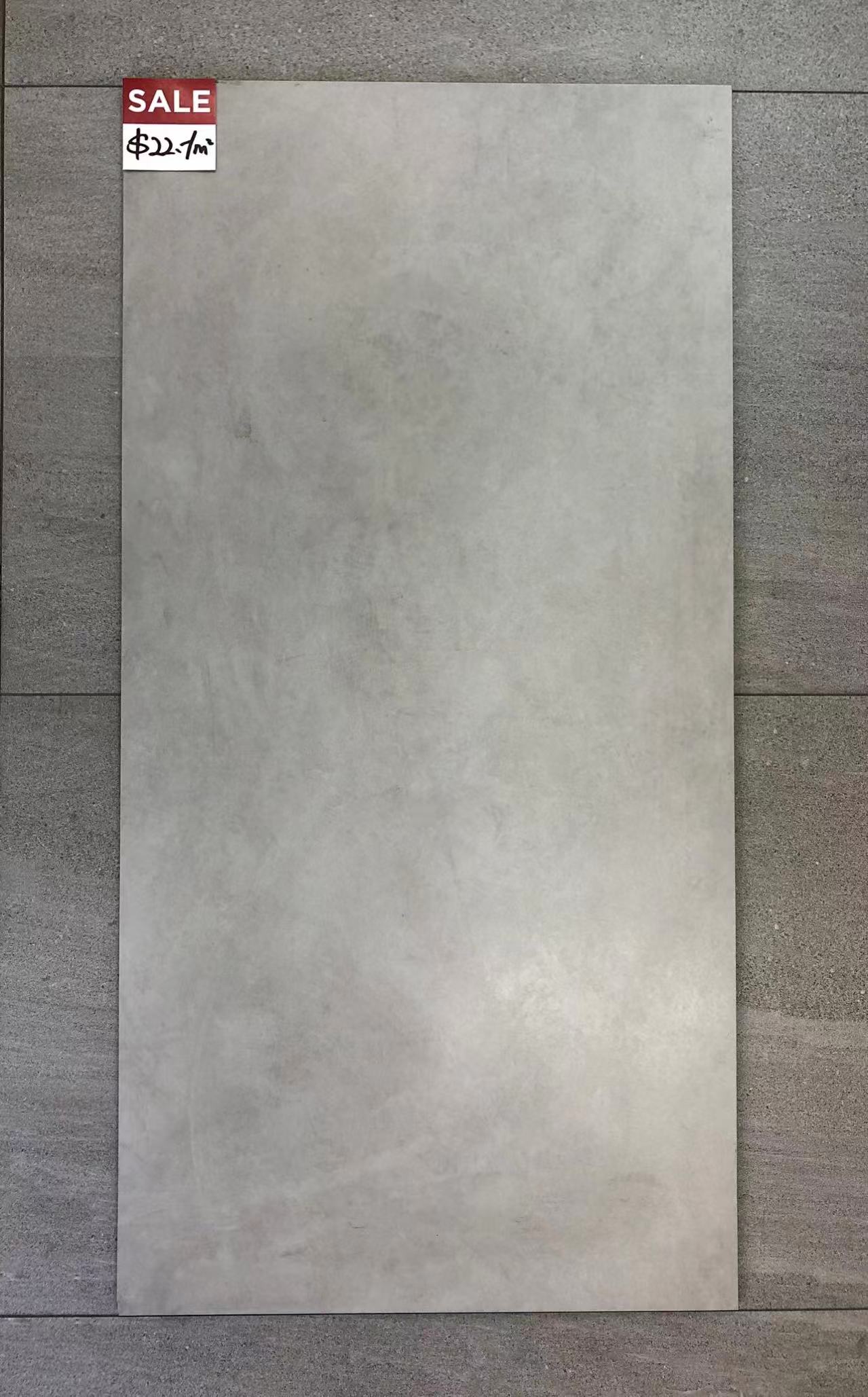 Swiss Light Grey Soft Matt 600x1200