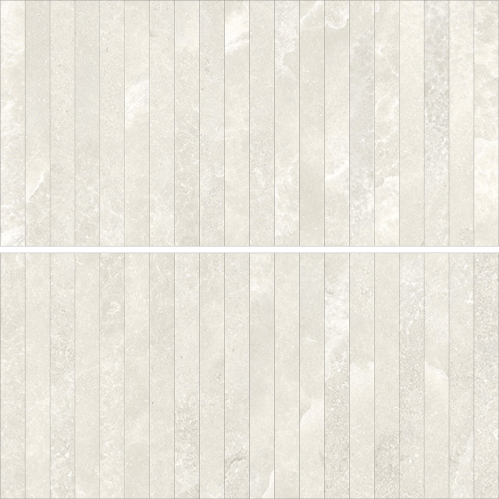Kaolin Crema Perla Mosaic-Stix KitKat 30x30 SilkTec®