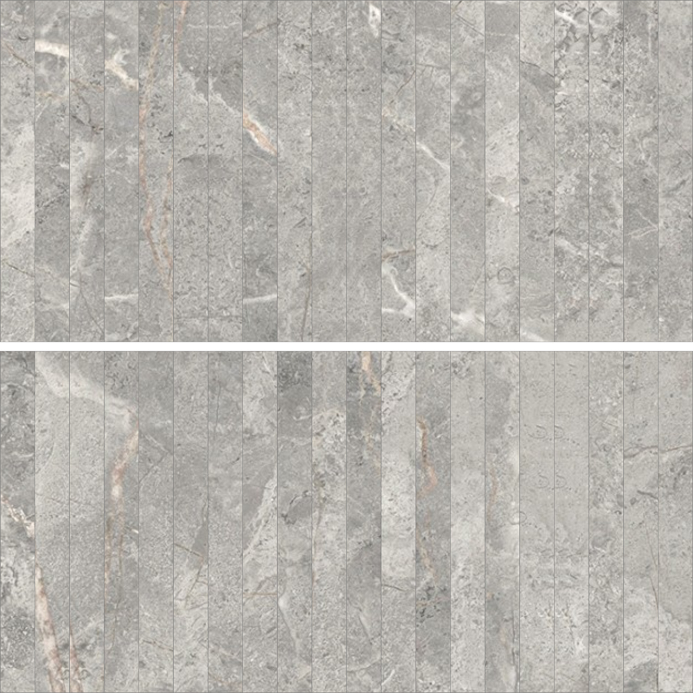 Kaolin Granito Grigio Mosaic-Stix KitKat 30x30 SilkTec®