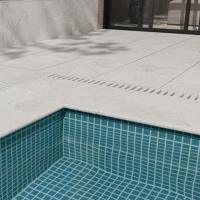 Rhythm White 40X60 Paver 20mm thick