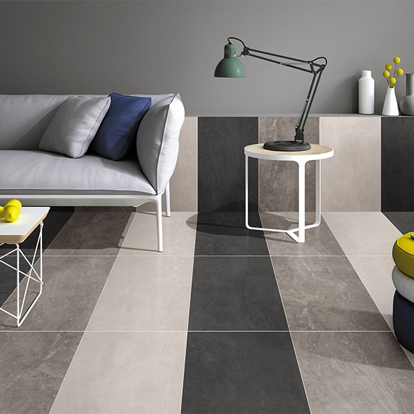 Snow Dark Grey 60x60 Matt